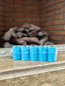 رول کارت خوان بسته 5 عددی رنگ آبی آسمانی