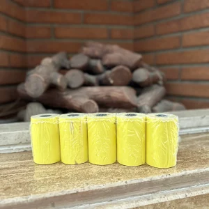 رول کارت خوان بسته 5 عددی رنگ زرد