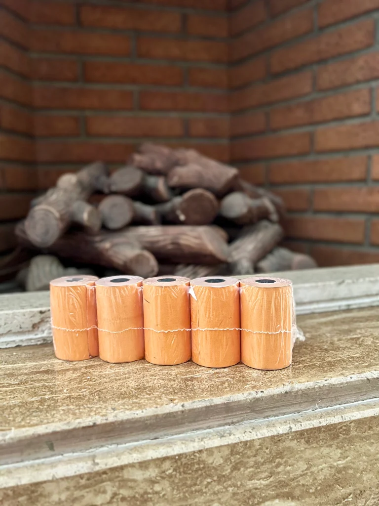 رول کارت خوان بسته 5 عددی رنگ نارنجی