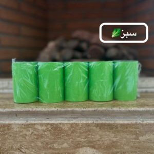 رول کاغذ رنگی فیش پرینتر(5 عددی)رنگ سبز