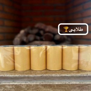 رول کاغذ رنگی فیش پرینتر(5 عددی)رنگ طلایی